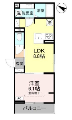 【間取り】 | D-Sereno宮戸