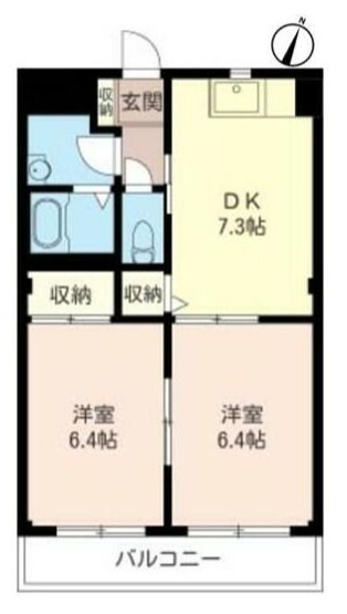【間取り】 | リヴェールⅡ