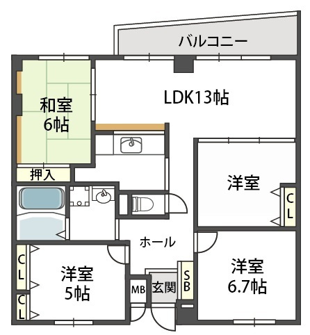 【間取り】