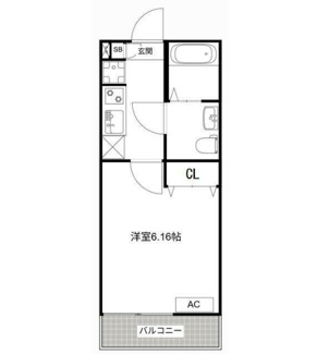 【間取り】 | ガルネリ尾久 | 間取りです。