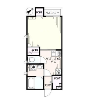 【間取り】 | リトルガーデン北千住 | 間取りです。