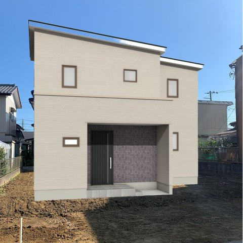 【ヌックのある家】東金市川場新築戸建の完成予想図
