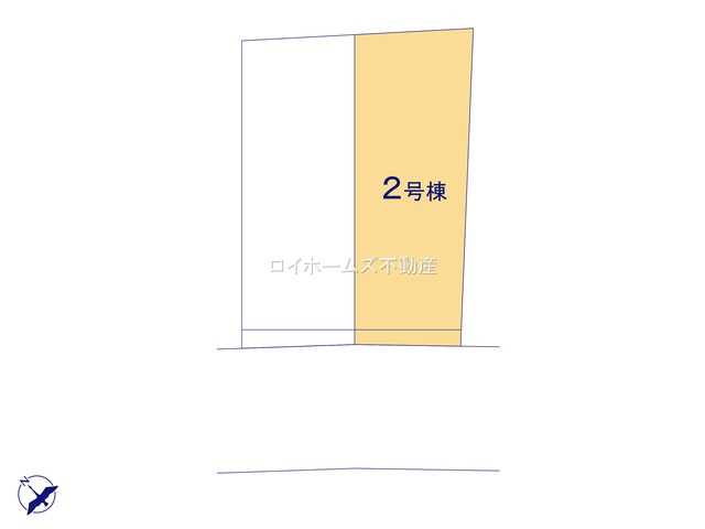 【区画図】 | 豊明市二村台７丁目19-11『仲介料無料』新築戸建て | 2号棟