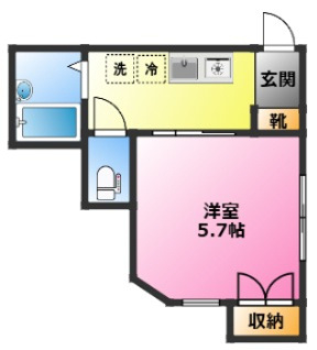エタージュ元住吉の間取り|ブレーメン商店街至近で生活便利♪