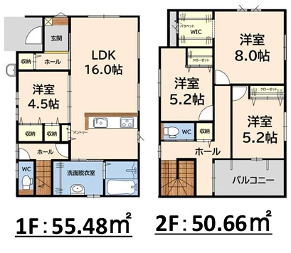 筑紫野市むさしヶ丘1丁目1期　1号棟