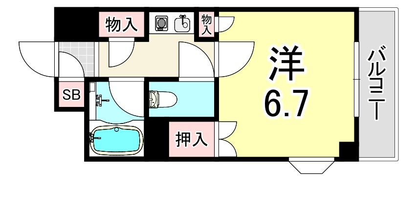 コモテリアK&Mの間取り