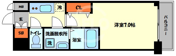 サムティ福島PORTA（サムティ福島PORTAポルタ）の間取り|サムティ福島PORTA　間取り