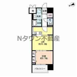 【間取り】 | ザ・シンフォニア新栄 | 間取りです。