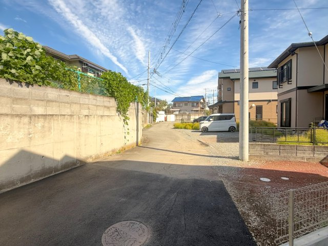 清水町長沢730　新築　全1棟の前面道路含む現地写真