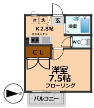 【間取り】 | プラット西永福