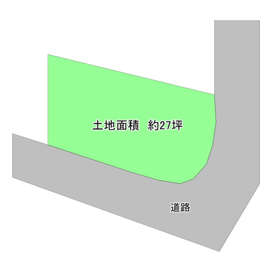 【土地図】 | ◆麻生区王禅寺西7丁目　建築条件なし売地◆