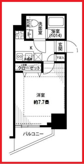 【間取り】 | プレール・ドゥーク北千住