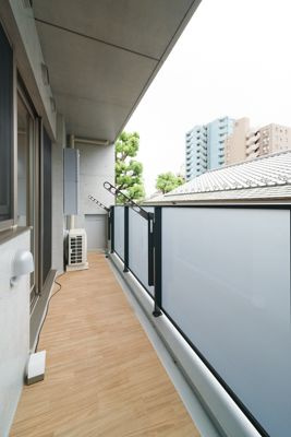 Ｔｈｅ　Ｖｅｒｌｕｘ　Ｔａｋａｎａｗａのバルコニー