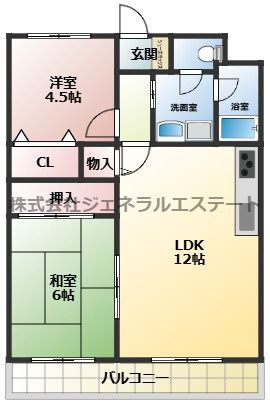グレイス辻本の間取り