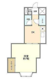 【間取り】 | エクセルシオール上野毛 | 間取りです。