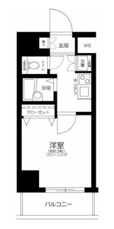【間取り】 | スカイコート・ヴィーダ五反田ウエスト | 間取りです。