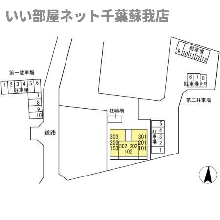 タイムズ・スクエアV　Threeの区画図|ひと味違う？不動産屋のイメージを変えたい！『いい部屋ネット千葉蘇我店』へ是非お越しください♪