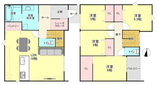 【間取り】 | ☆海田町寺迫2丁目　新規分譲中☆