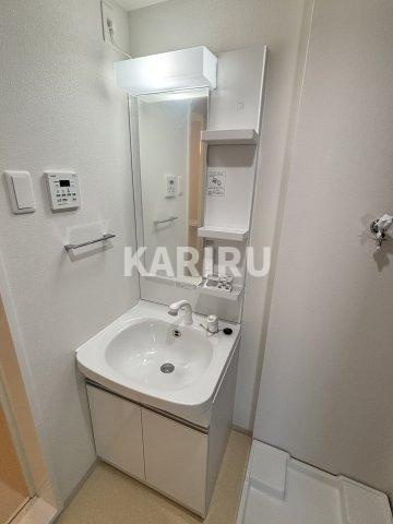 マイティーダ矢田の洗面所