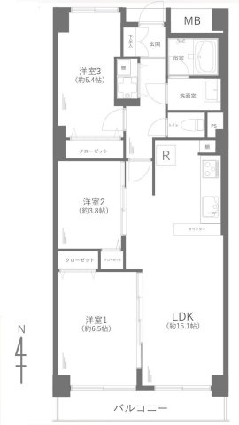 【充実の住環境×南向き住戸】グリーンコーポ東戸塚A棟の画像