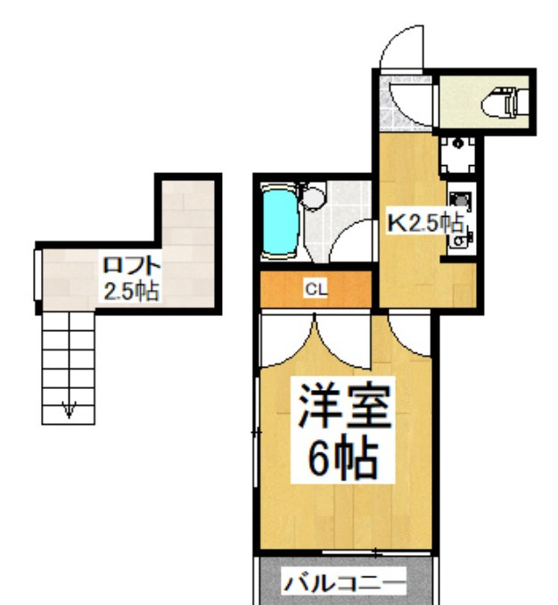 青空館の間取り