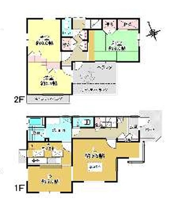 茅ヶ崎市松が丘2丁目　中古戸建の間取り|3LDK☆