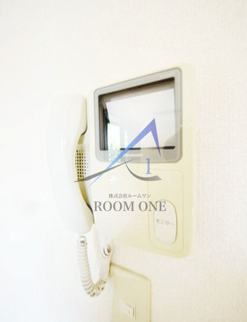 スクエア小杉  C棟 のセキュリティ|モニター付インターホンです。