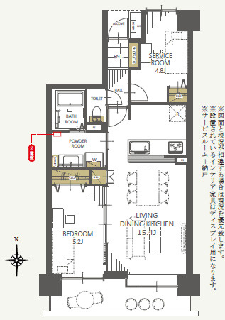 プランヴェール越谷の間取り