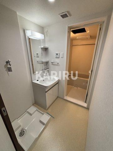 マイティーダ矢田の洗面所