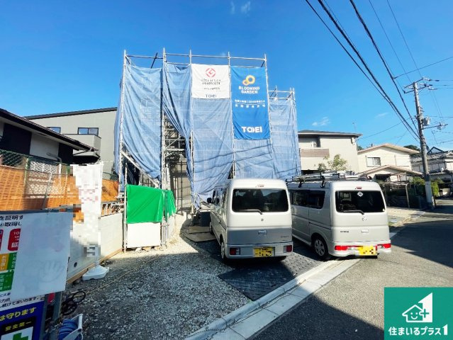 ■川西市見野　第2期　新築一戸建ての外観|現在建築中！落ち着いた街並みで新生活を始めることが出来そう！周辺の物件も併せてご紹介させて頂きます！