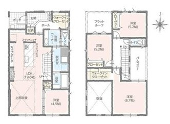 【間取り】 | 富士宮市西小泉町　新築戸建て　3号棟
