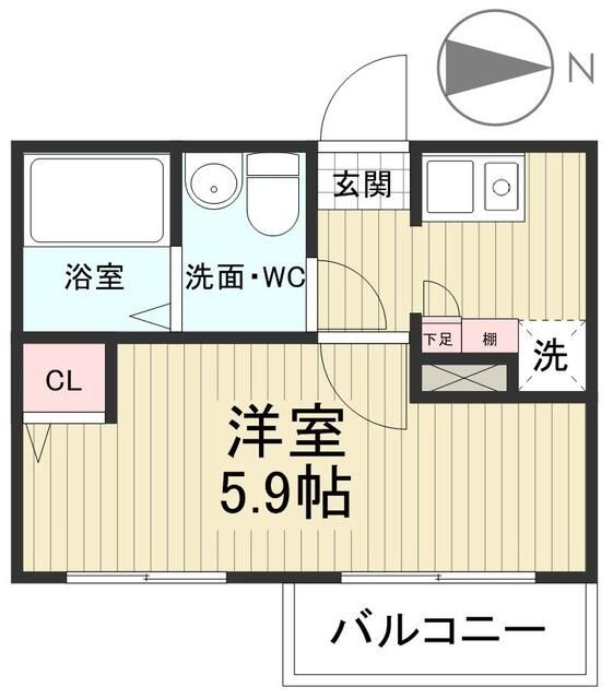 ブルーム浦和元町の間取り