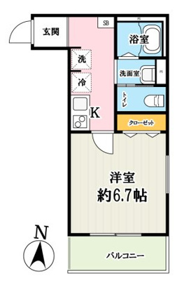 (仮称)キャメル所沢寿町の間取り