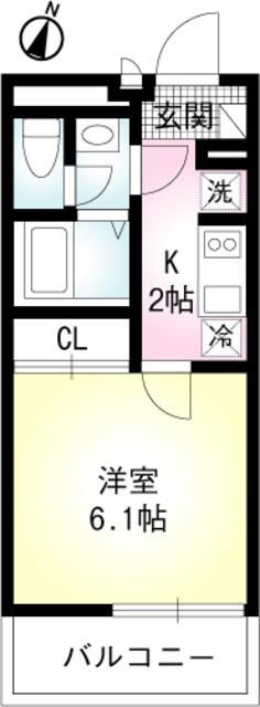 Ｃｏｍｆｏｒｔ浦和の間取り