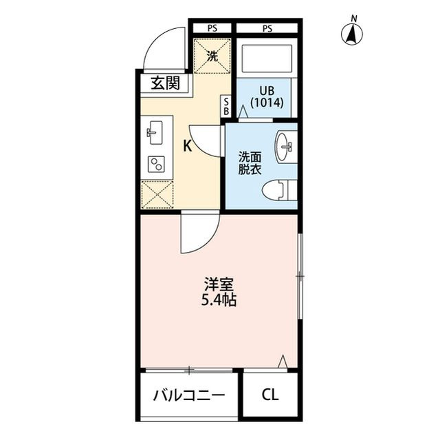 エクセラン所沢の間取り