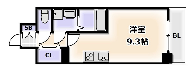 【間取り】 | エスリード難波ステーションプラザ