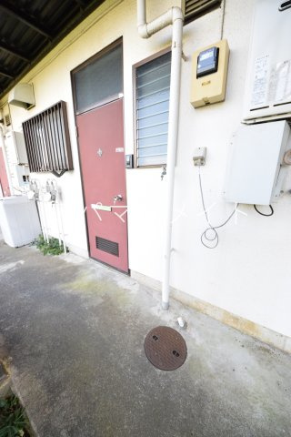 【設備】 | イワマハイツ | 洗濯機置場になります。