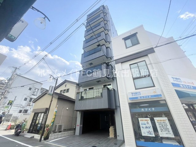 大阪市鶴見区放出東３丁目の賃貸マンションの外観