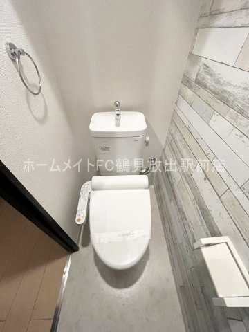 大阪市城東区永田３丁目のアパートのトイレ