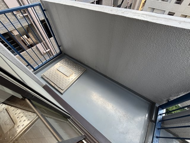 牛込パークハイツのバルコニー