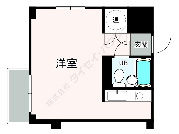牛込パークハイツの間取り