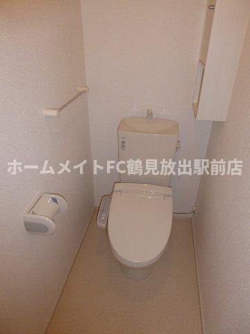 東大阪市楠根２丁目のアパートのトイレ