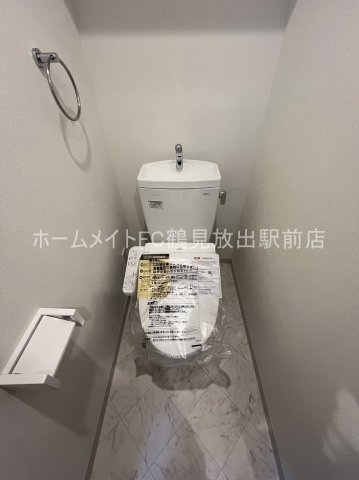大阪市鶴見区緑１丁目の賃貸マンションのトイレ
