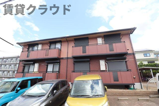 フラワーヒルズ　Bの外観|外観は落ち着いています