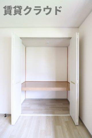フラワーヒルズ　Bの収納|大きなものも収納できそうです