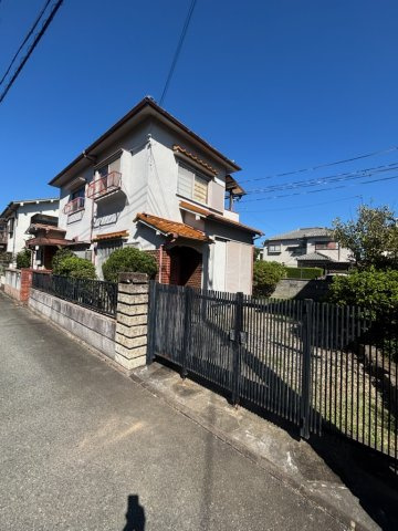 魚住町清水　古家付き土地の区画図