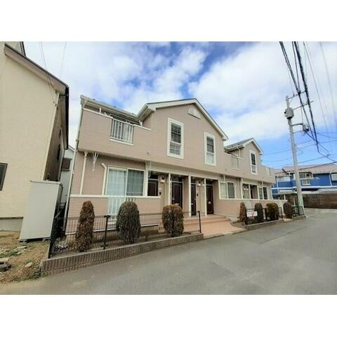 茅ヶ崎市円蔵２丁目のアパートの外観
