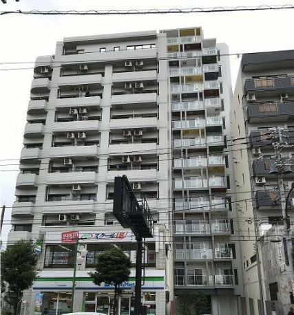 ドゥーエ西大島Ⅲの外観