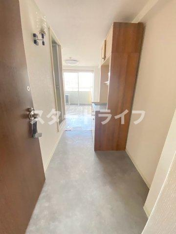 大阪市東淀川区西淡路１丁目の賃貸マンションの玄関