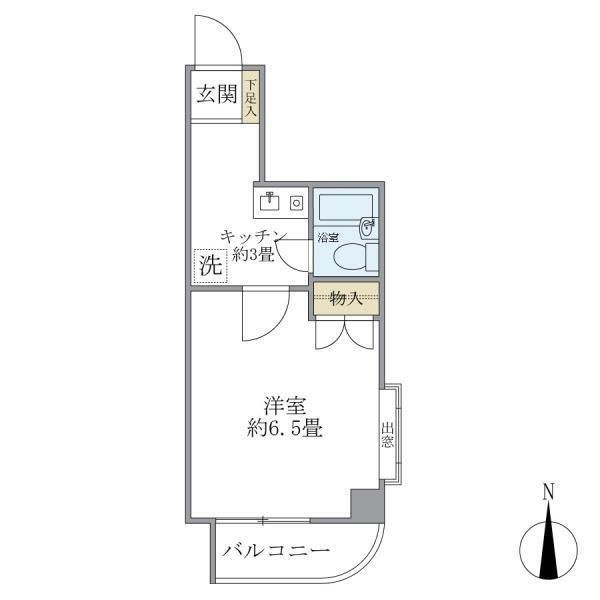 リシェス明大前の間取り